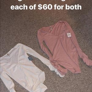 Free people body suits brand new with tags. I